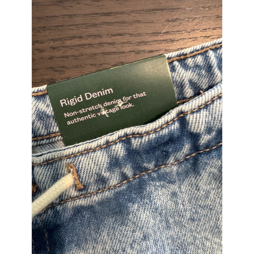 Wild Fable Low Rise Loose Jeans Womens Medium rigid Denim wide leg vintage retro - Picture 4 of 4